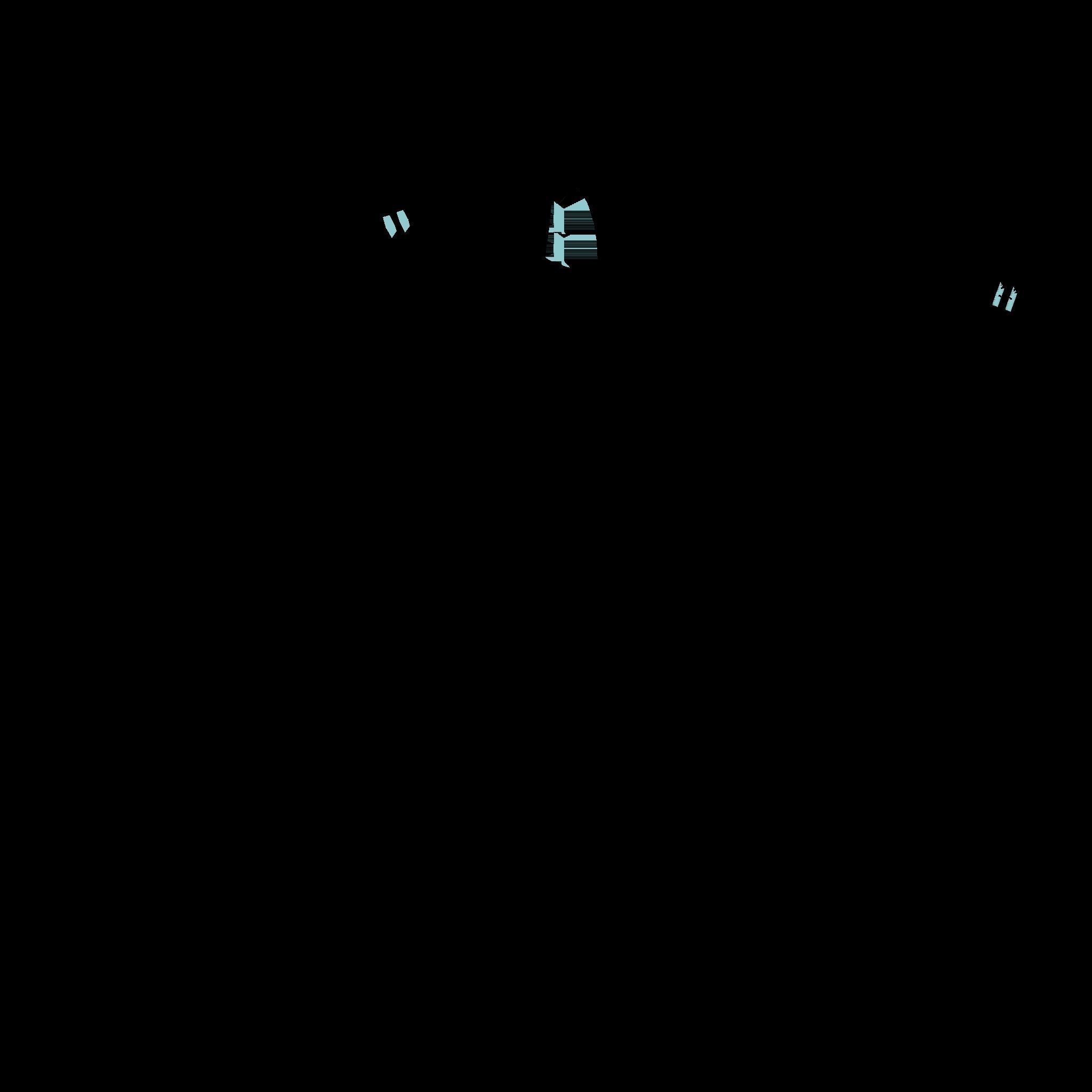 Granade hi-tech Low-poly 3D model_2