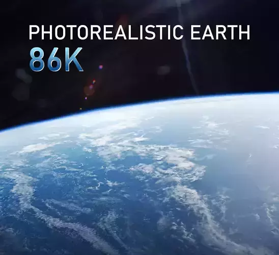 Earth 86k 3D model