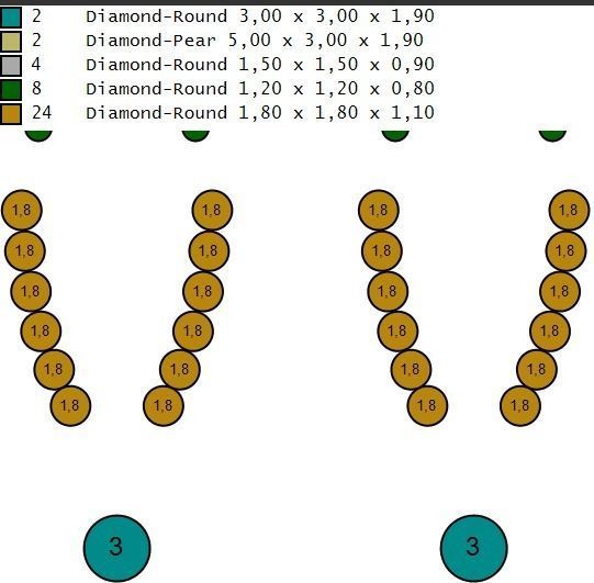 Earrings Head Girl 3D print model_3