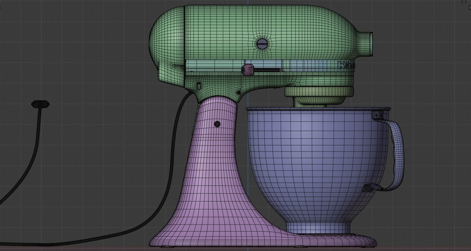 Kitchenaid 100 year anniversary High Quality 3D model_8