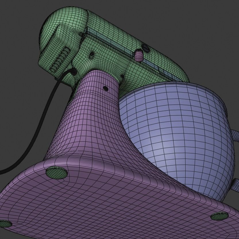 Kitchenaid 100 year anniversary High Quality 3D model_9