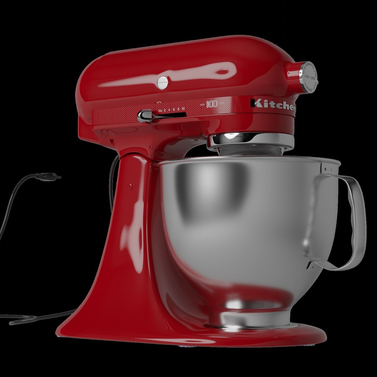 Kitchenaid 100 year anniversary High Quality 3D model_4