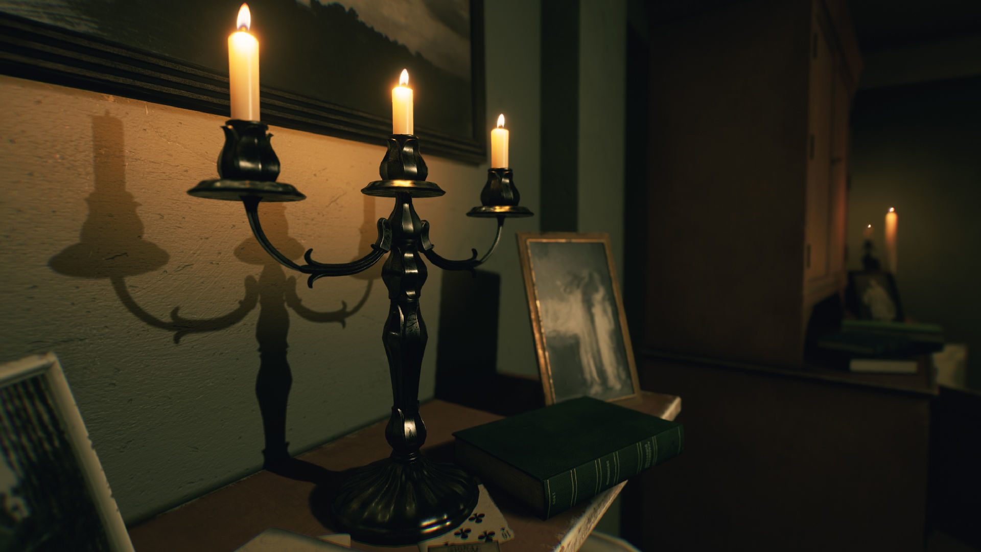 Horror Living Room - Asset Pack UE4 and UE5 Low-poly 3D model_11