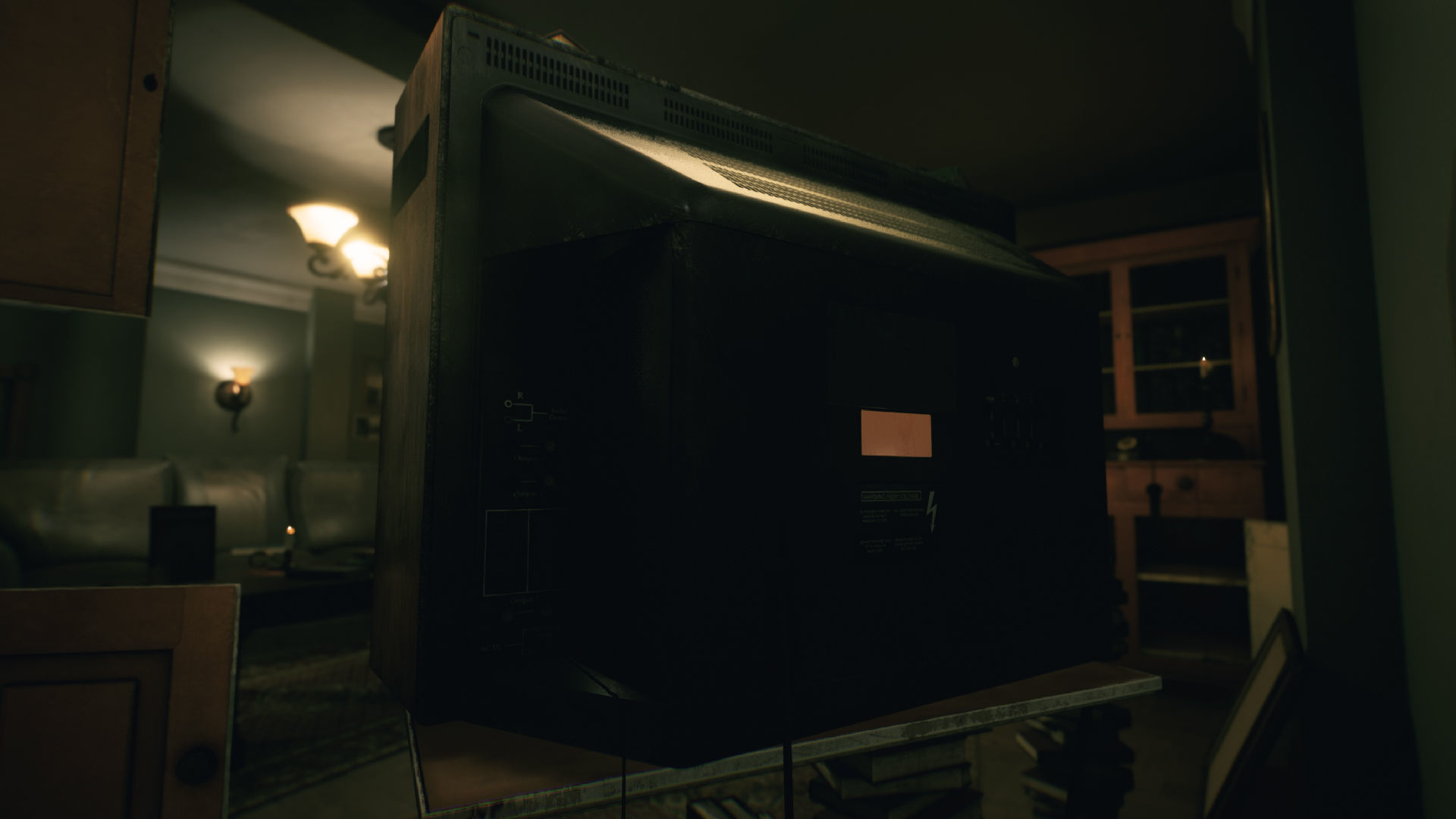 Horror Living Room - Asset Pack UE4 and UE5 Low-poly 3D model_7
