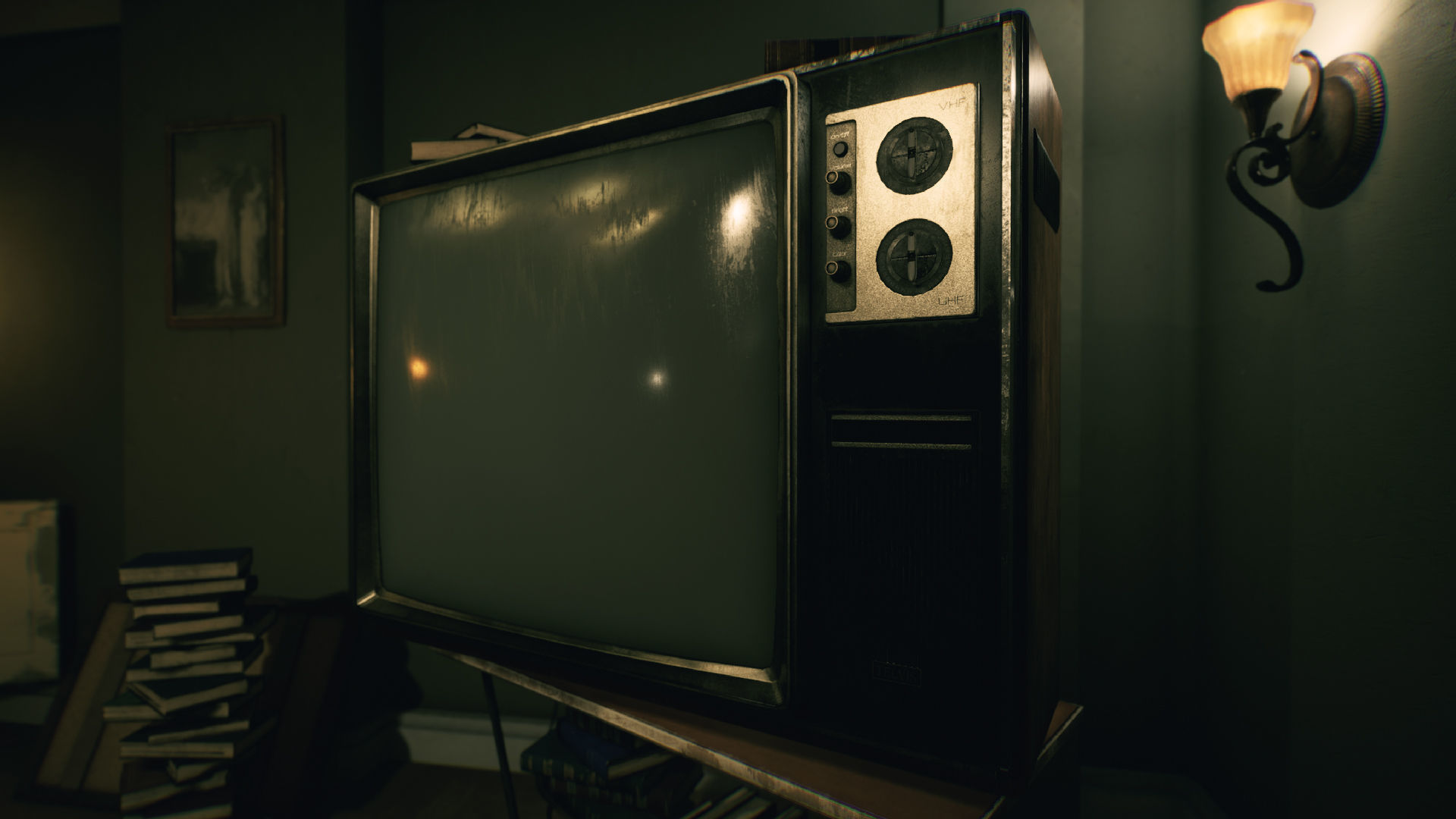 Horror Living Room - Asset Pack UE4 and UE5 Low-poly 3D model_5