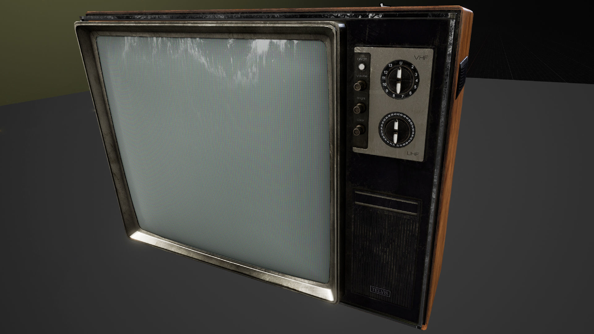 Horror Living Room - Asset Pack UE4 and UE5 Low-poly 3D model_8