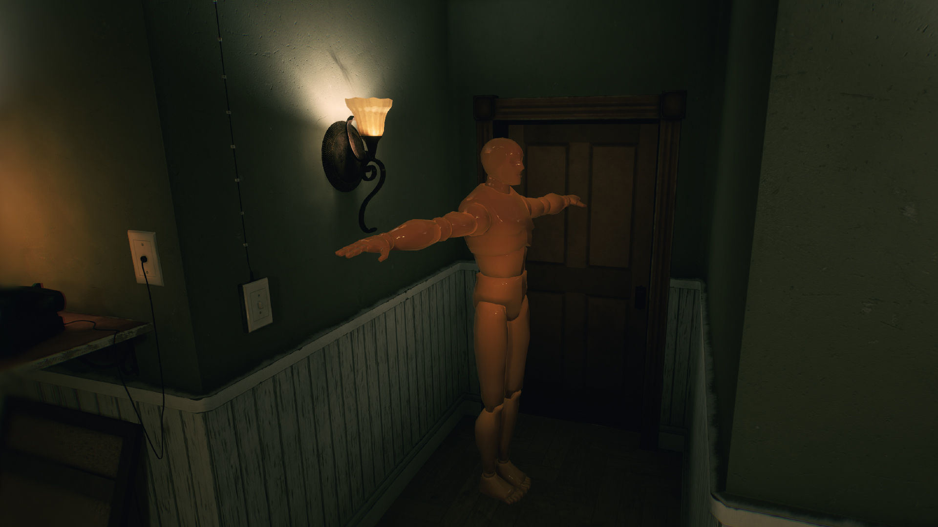 Horror Living Room - Asset Pack UE4 and UE5 Low-poly 3D model_22