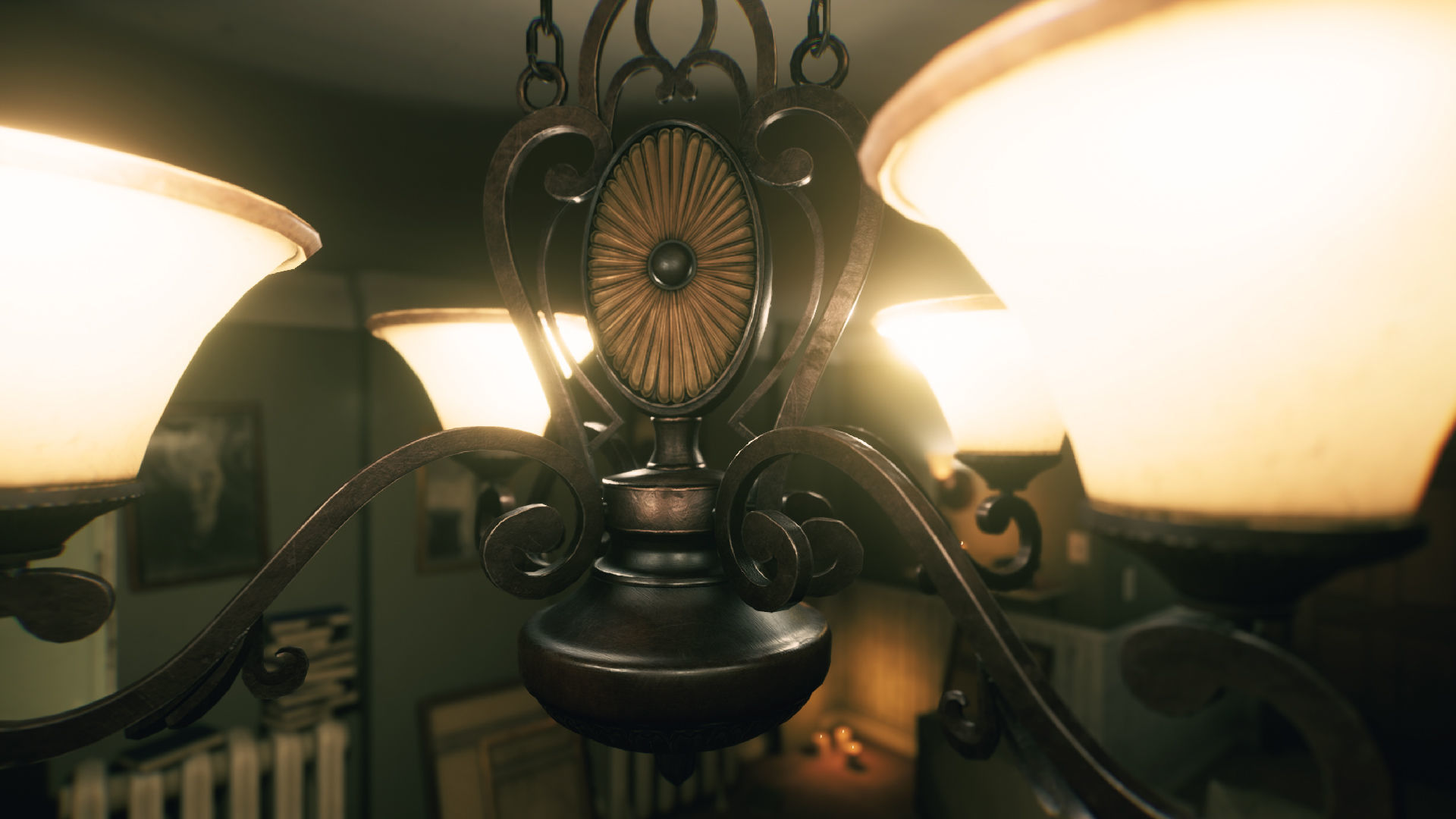 Horror Living Room - Asset Pack UE4 and UE5 Low-poly 3D model_2