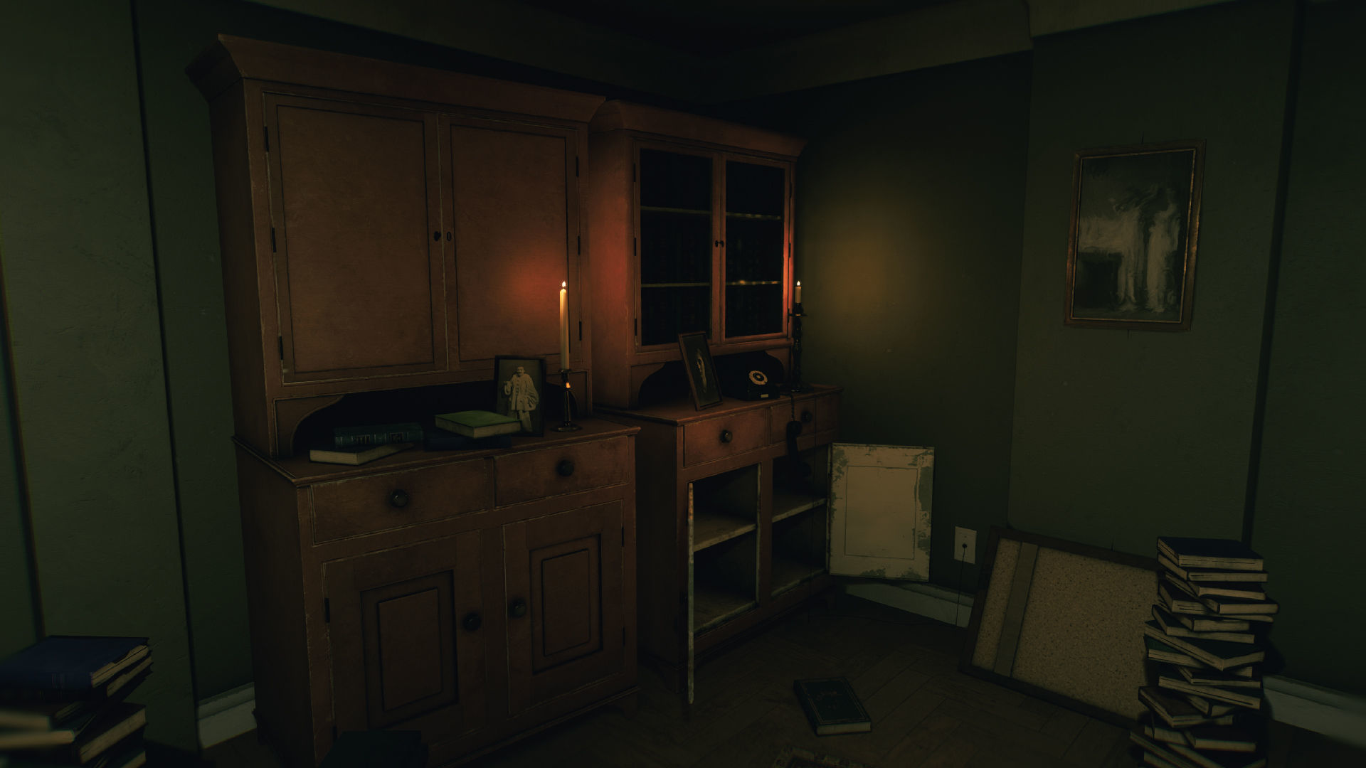 Horror Living Room - Asset Pack UE4 and UE5 Low-poly 3D model_13