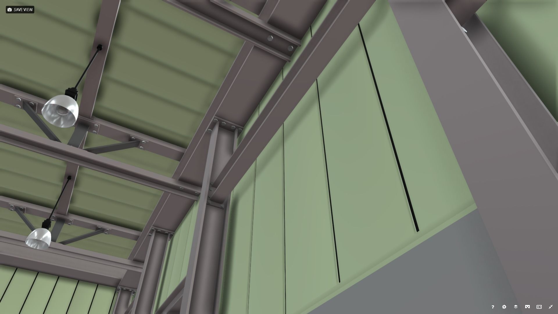 Warehouse Interior - Stylised Low-poly 3D model_7