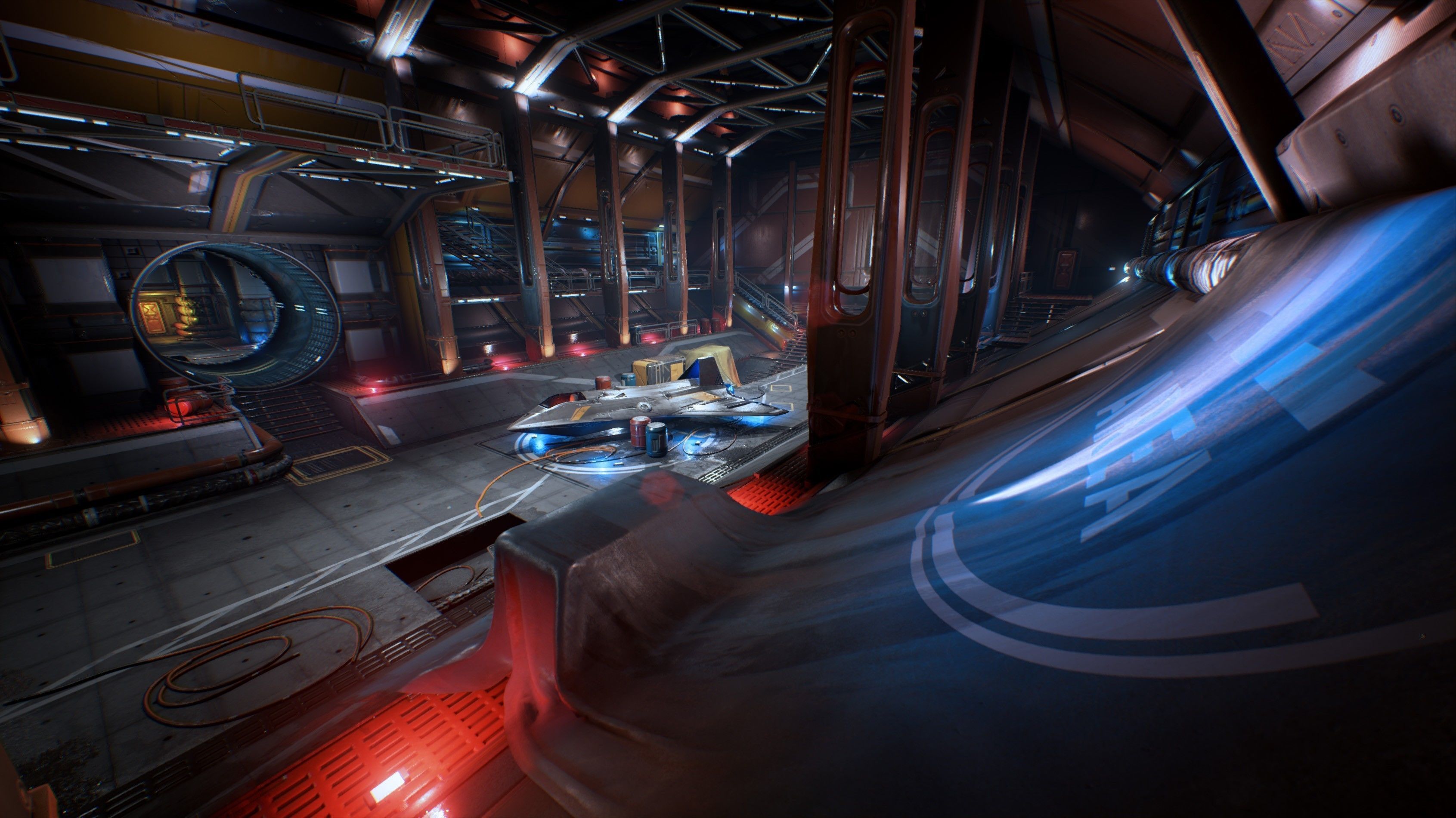 Scifi Kitbash Level Builder Low-poly 3D model_2