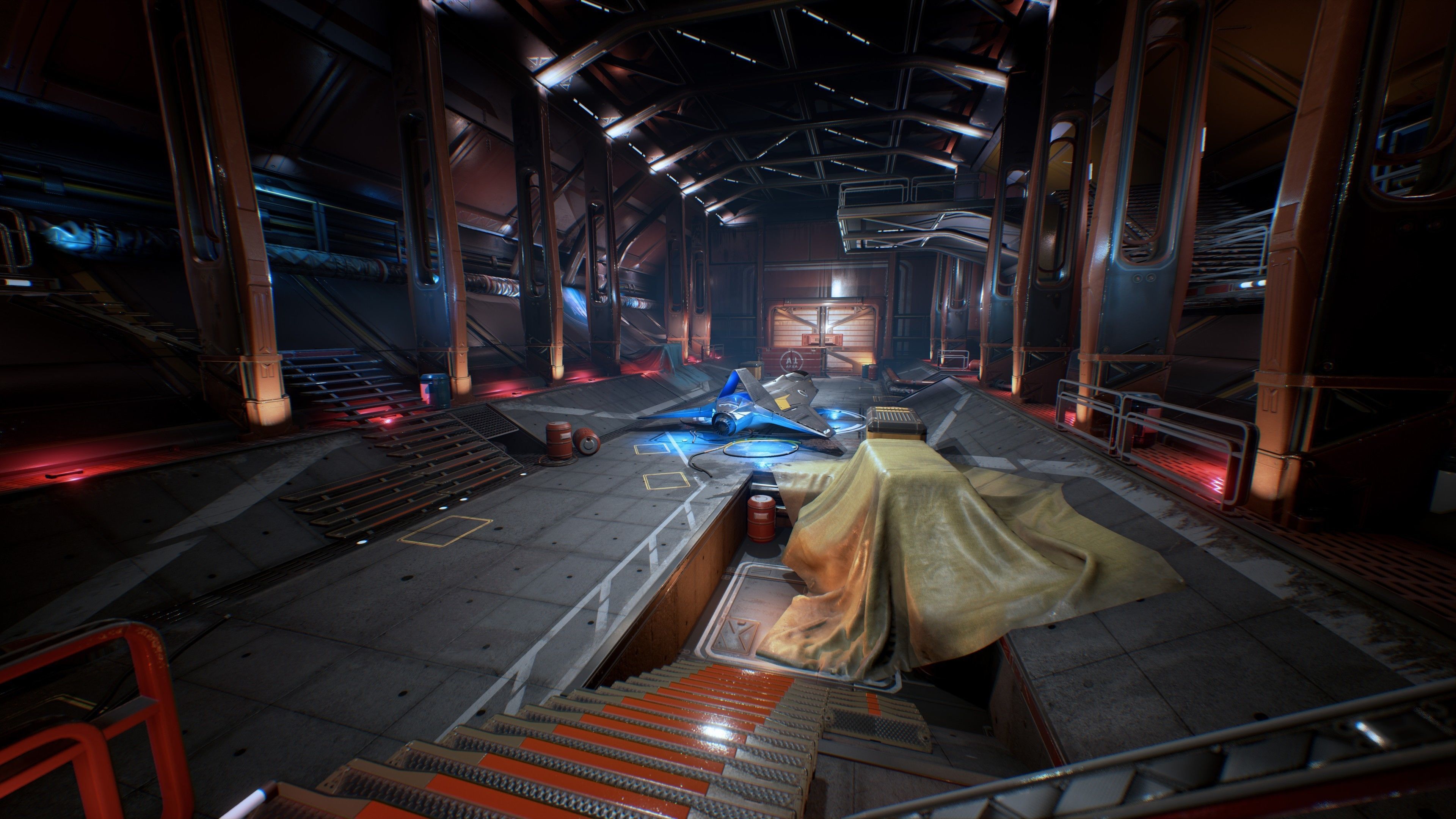 Scifi Kitbash Level Builder Low-poly 3D model_3