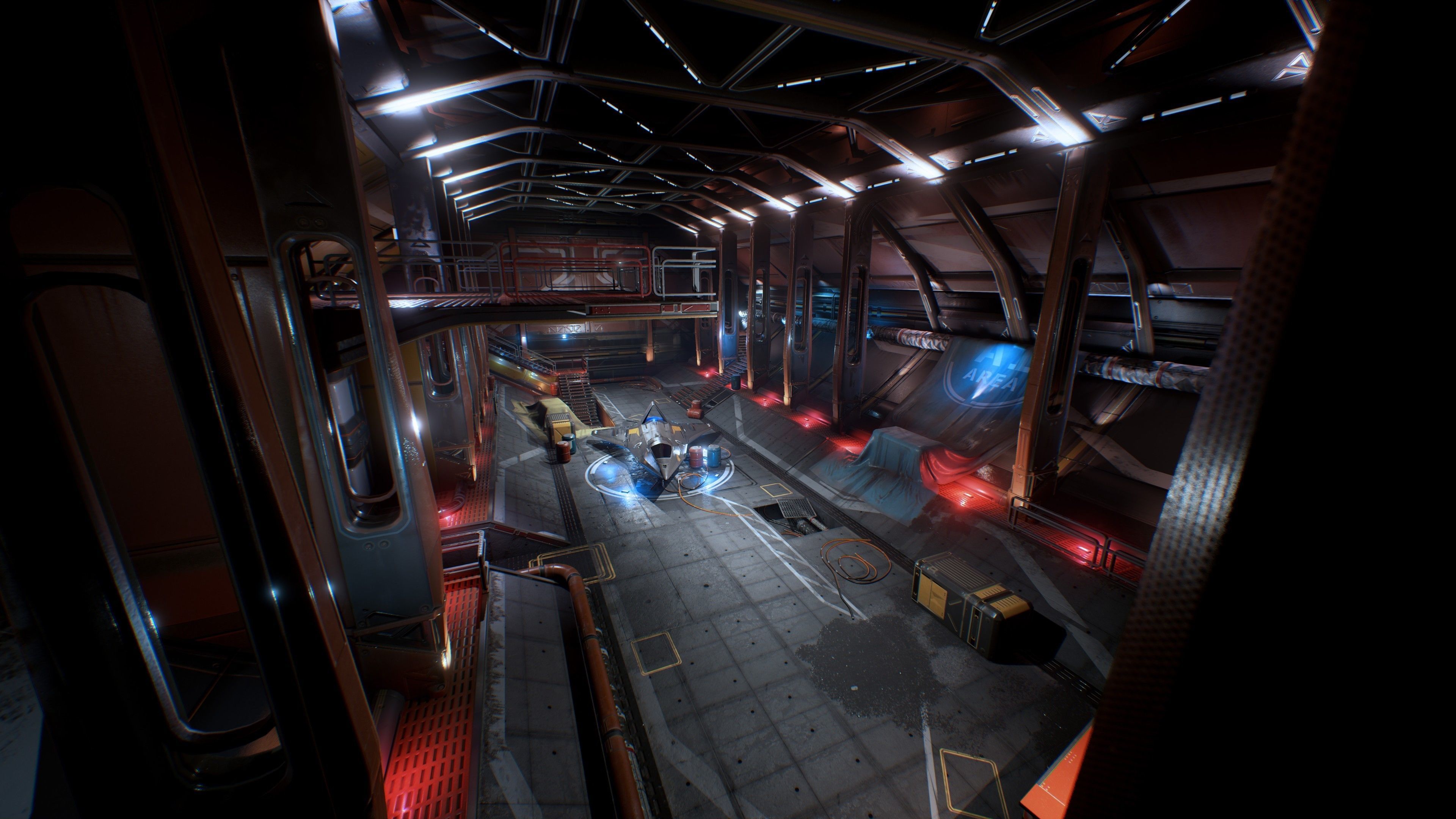 Scifi Kitbash Level Builder Low-poly 3D model_5