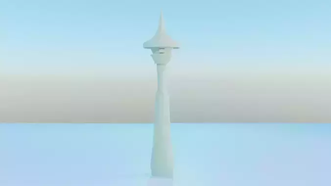 Rapunzel Tower 3D Model