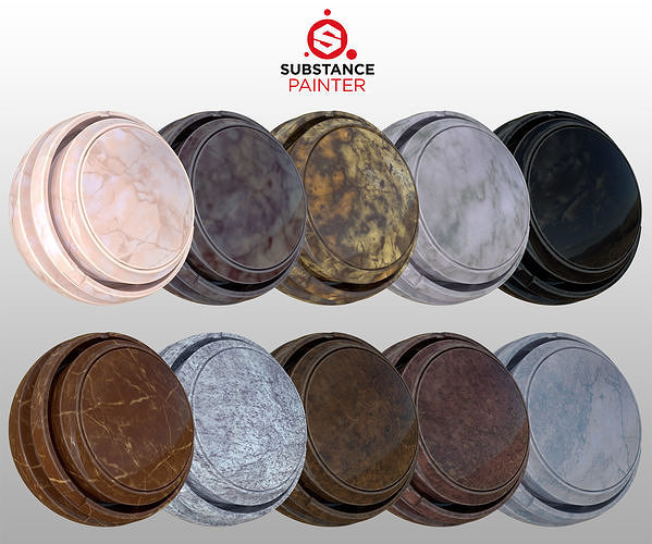 Smart Materials 03 - Marble Vol 01 3D model