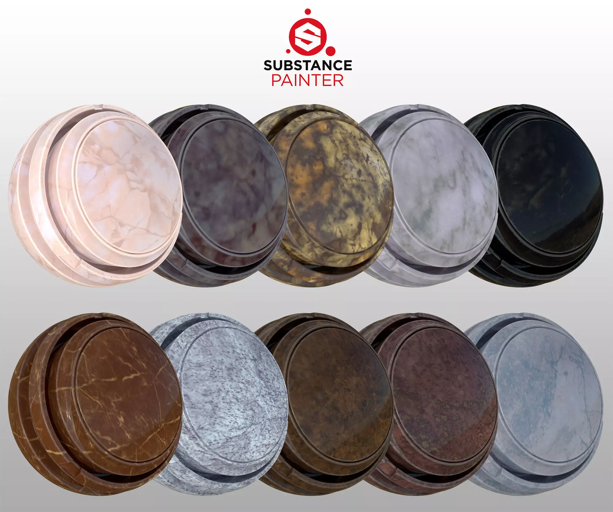 Smart Materials 03 - Marble Vol 01 3D model_0