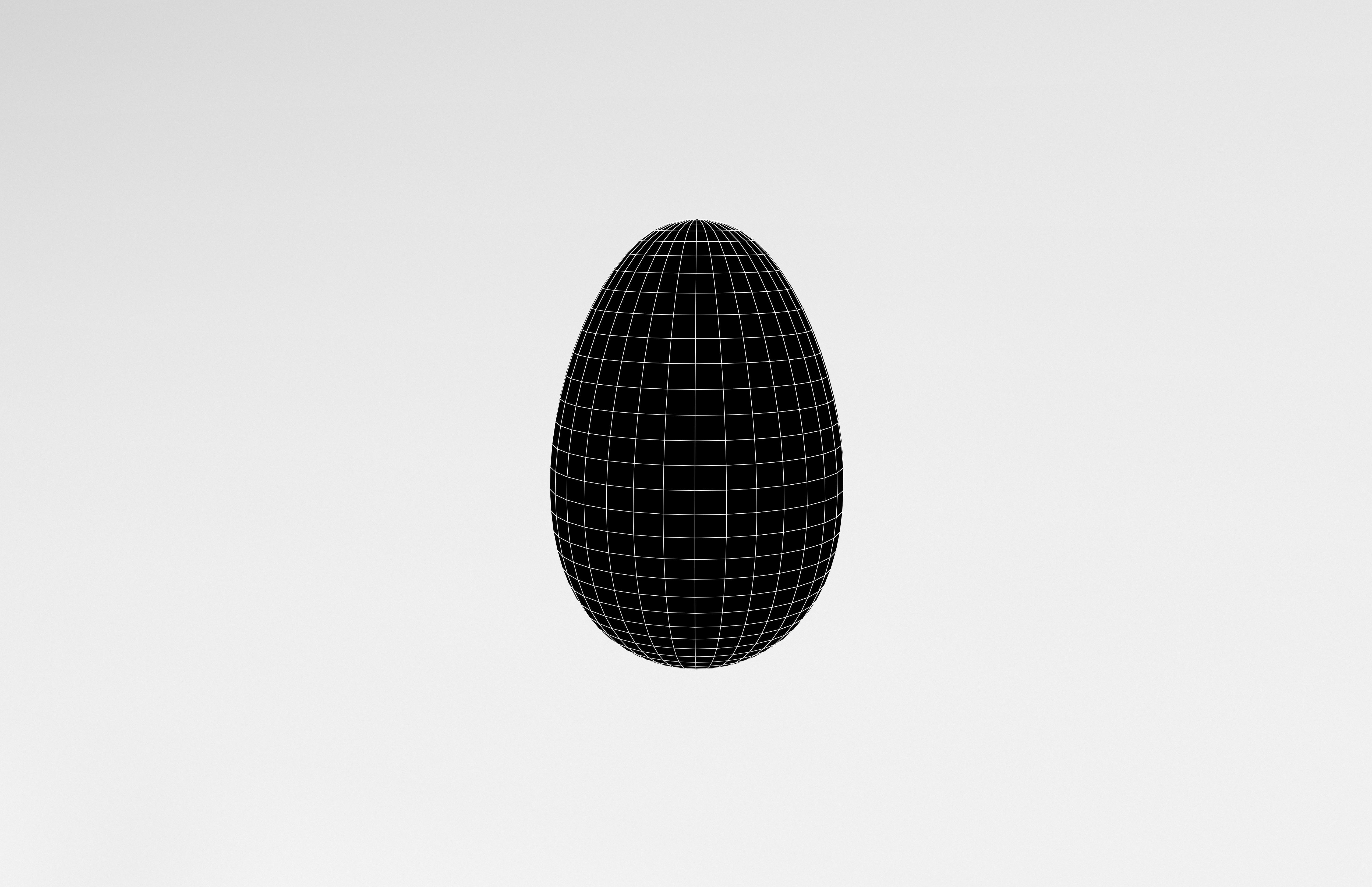 Egg v1 002 Low-poly 3D model_6