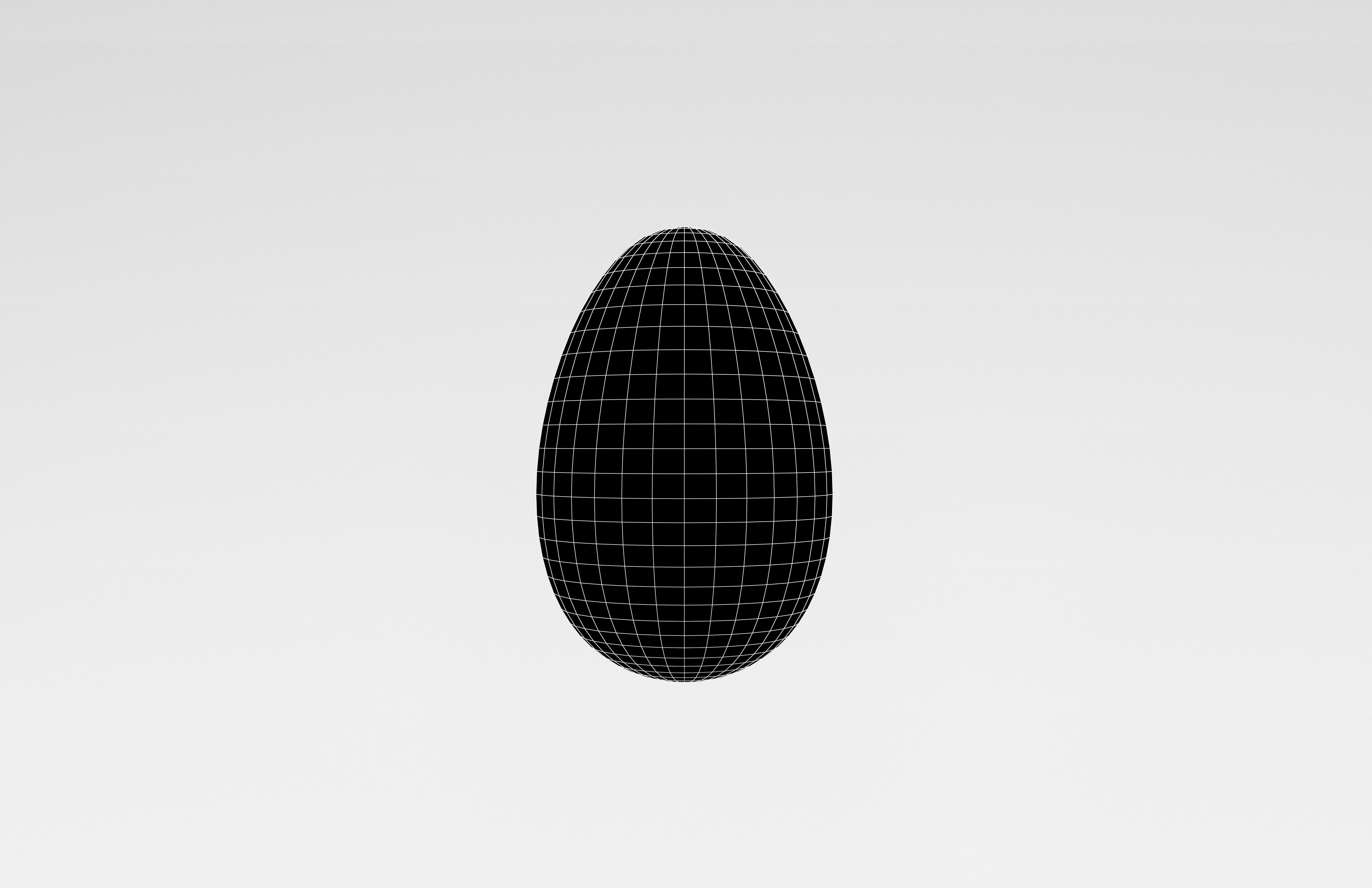Egg v1 002 Low-poly 3D model_5