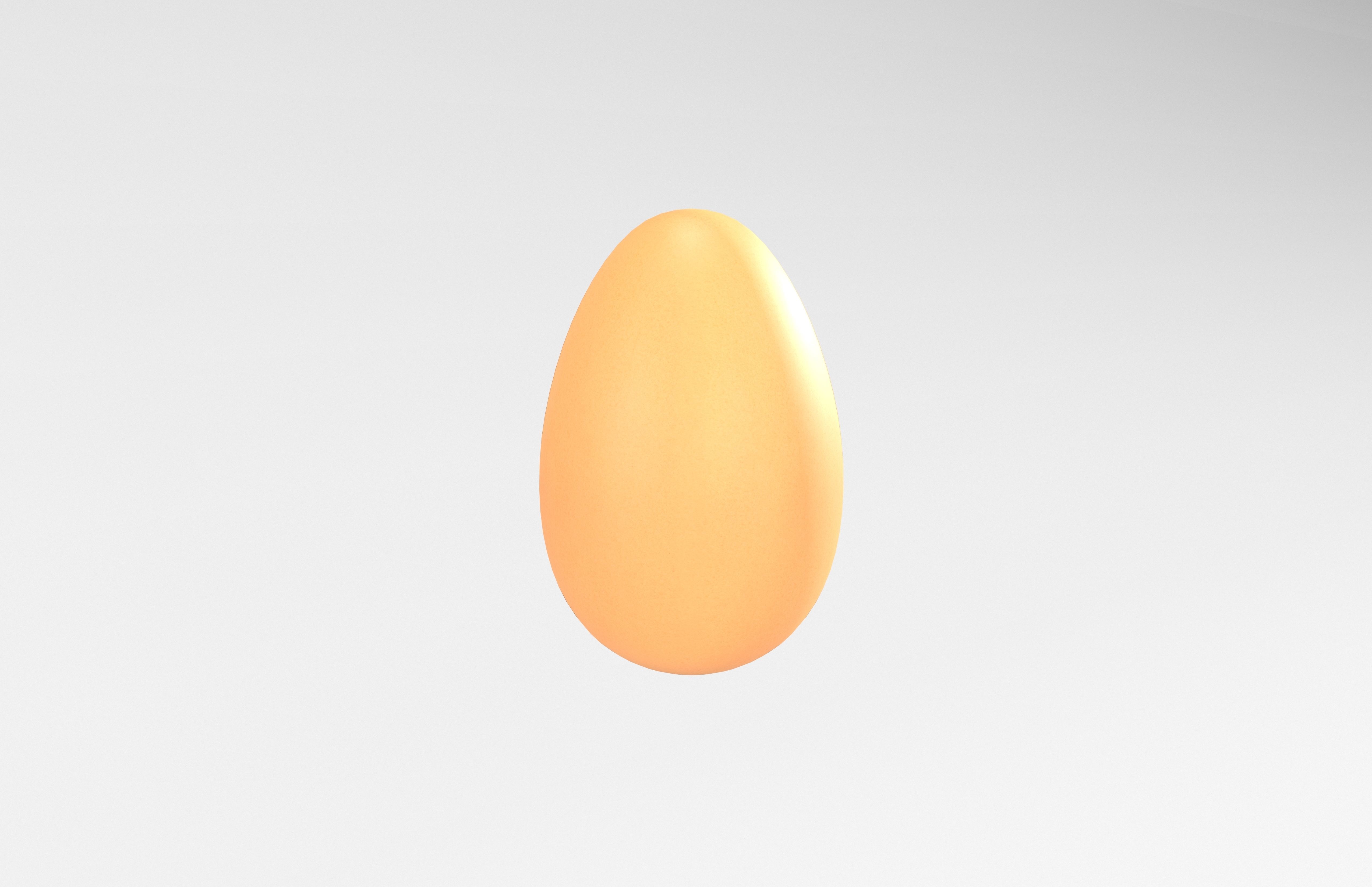 Egg v1 002 Low-poly 3D model_3