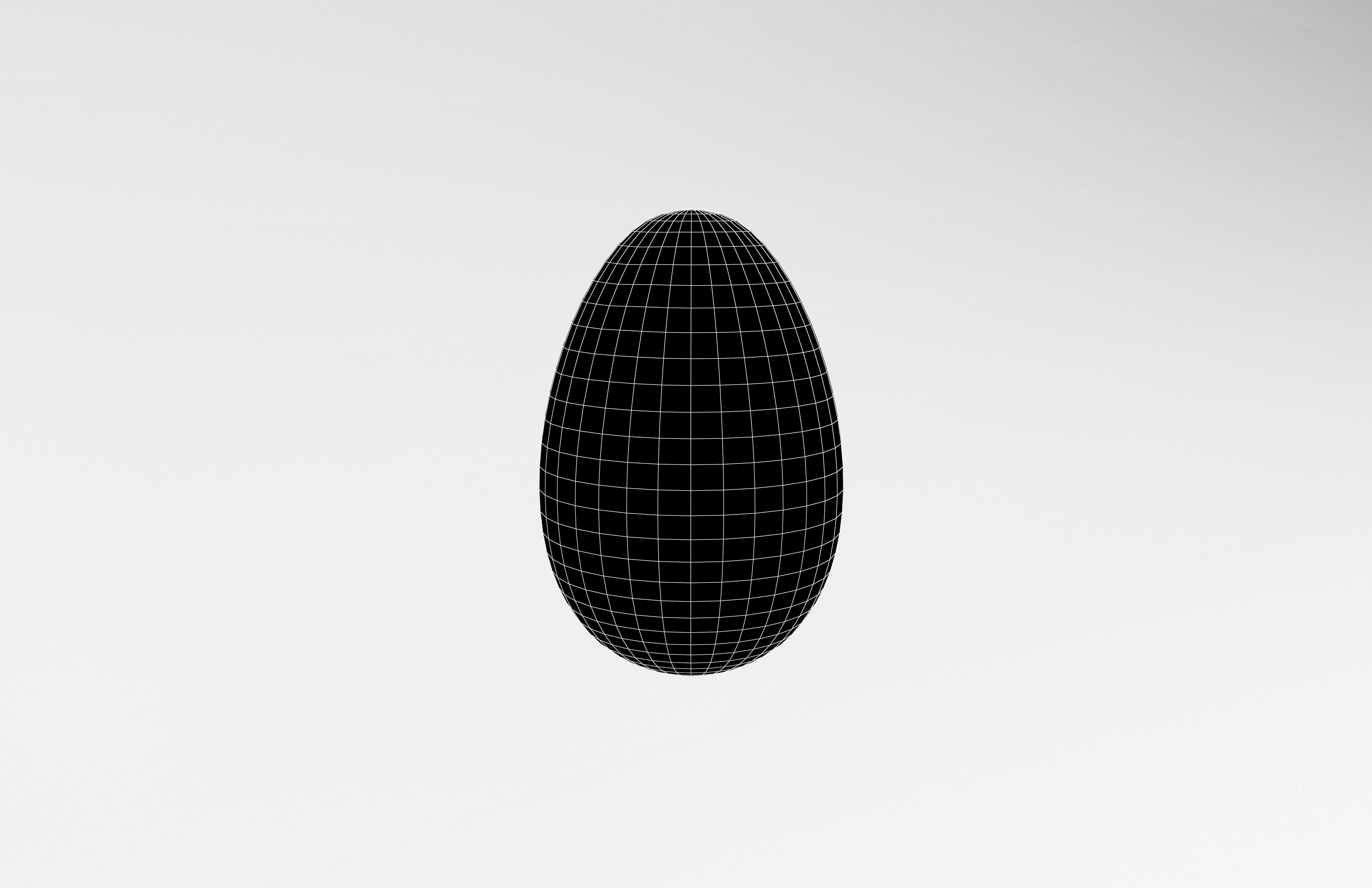 Egg v1 002 Low-poly 3D model_7