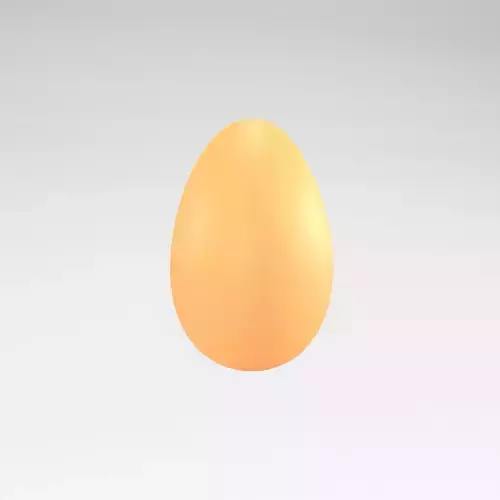 Egg v1 003 Low-poly 3D model