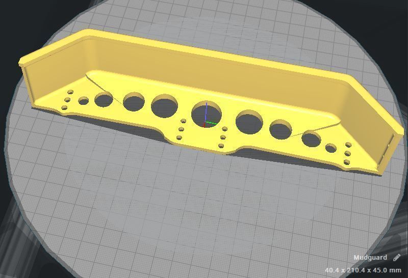 Trailer for crawler or rc car 3D print model_10