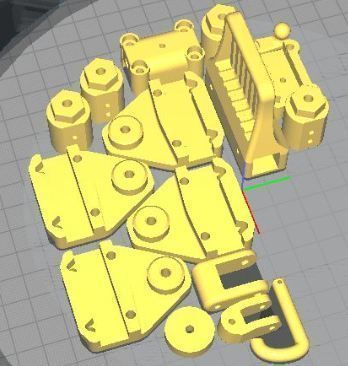 Trailer for crawler or rc car 3D print model_11