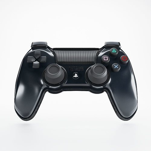 Sony Playstation Dualshock Controller Low-poly 3D model