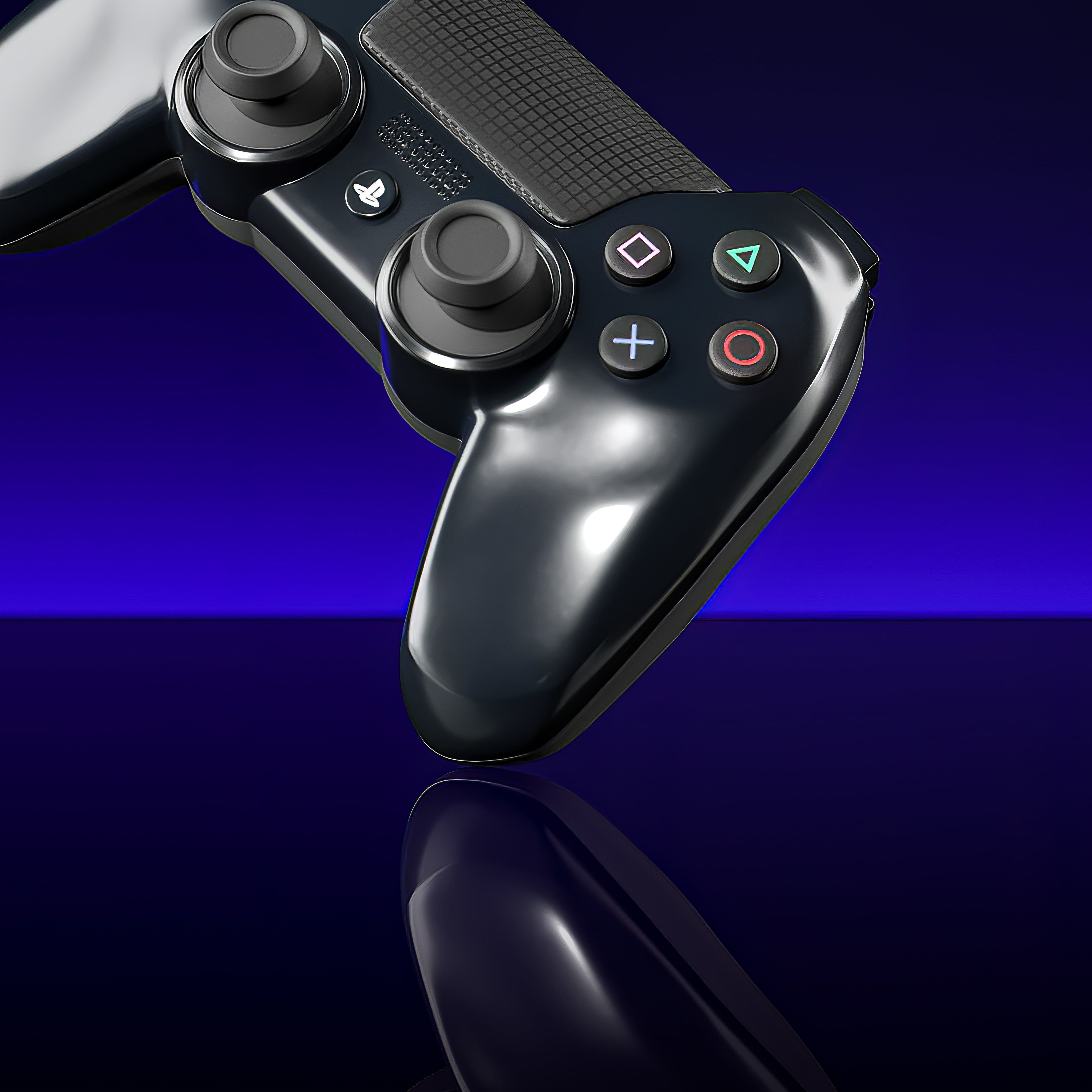 Sony Playstation Dualshock Controller Low-poly 3D model_6