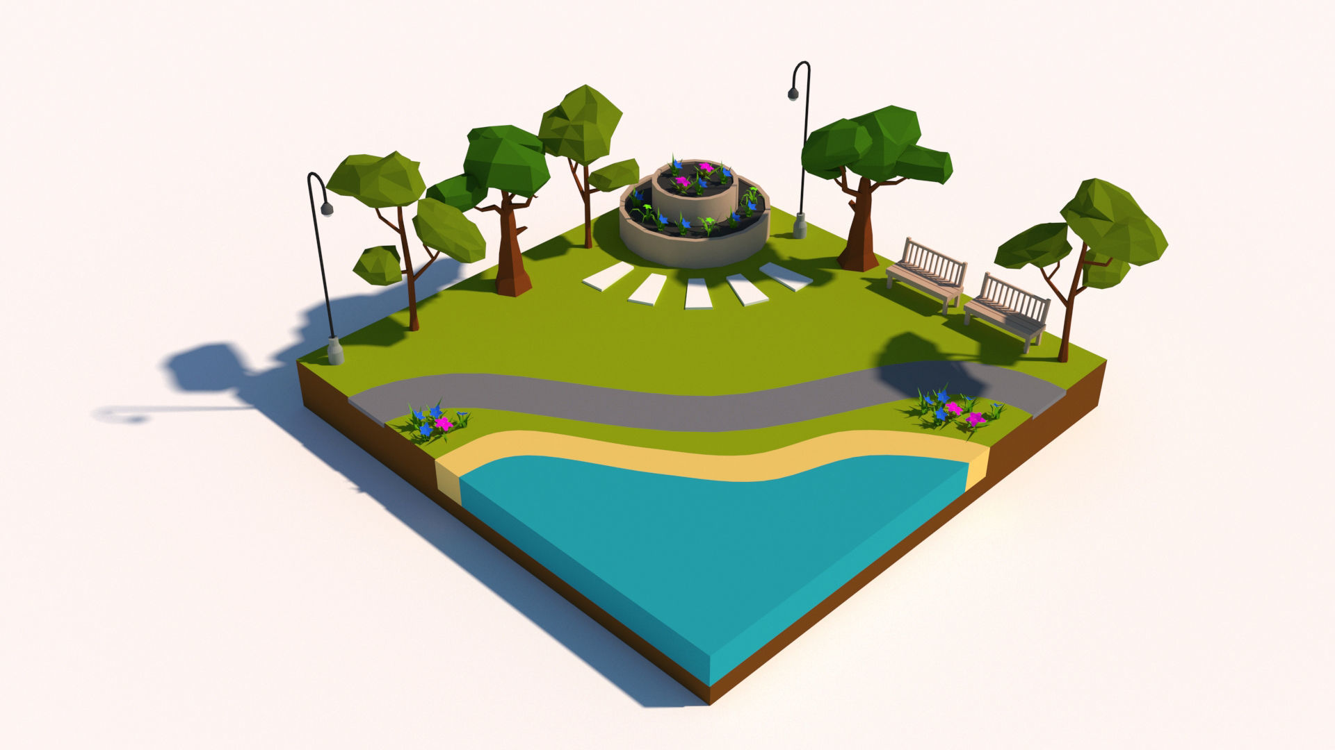 Polygon Ultimate Combo Pack Low-poly 3D model_26