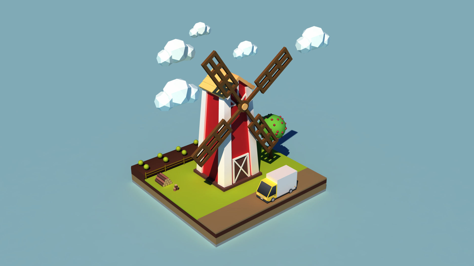 Polygon Ultimate Combo Pack Low-poly 3D model_16
