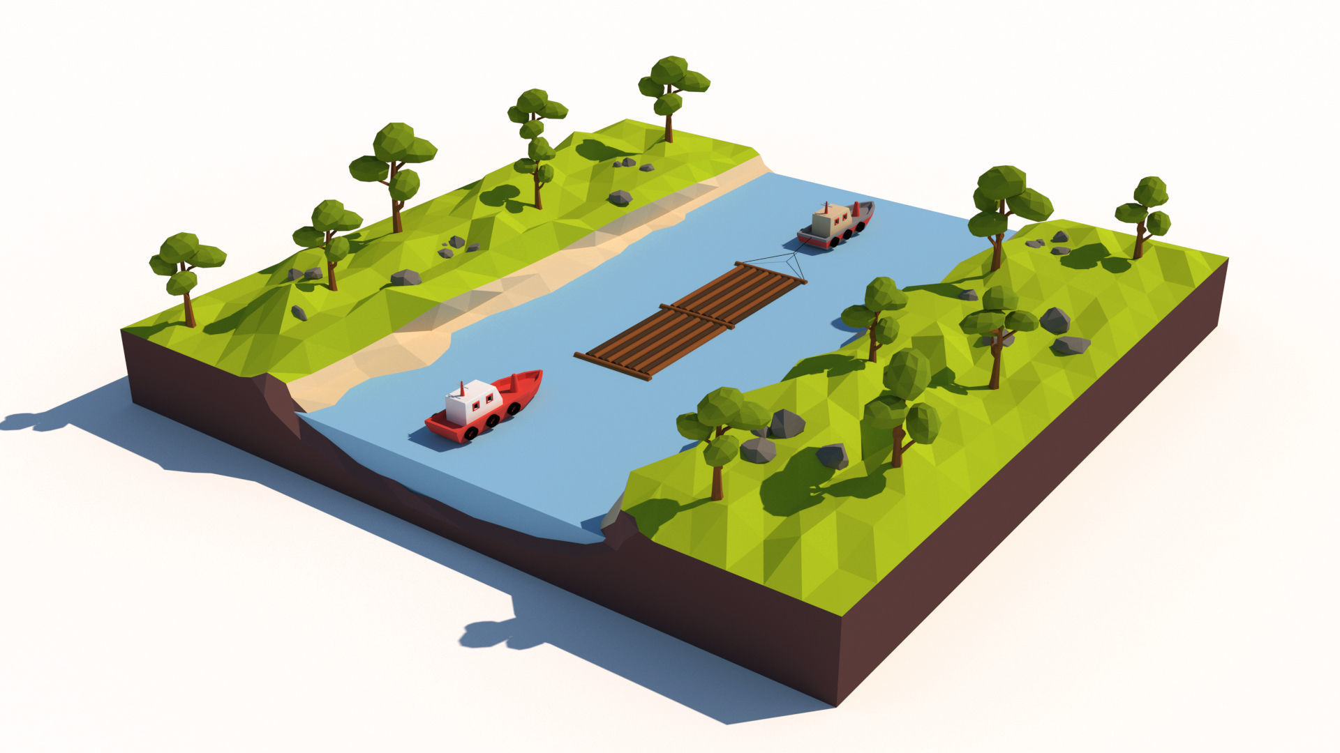 Polygon Ultimate Combo Pack Low-poly 3D model_18