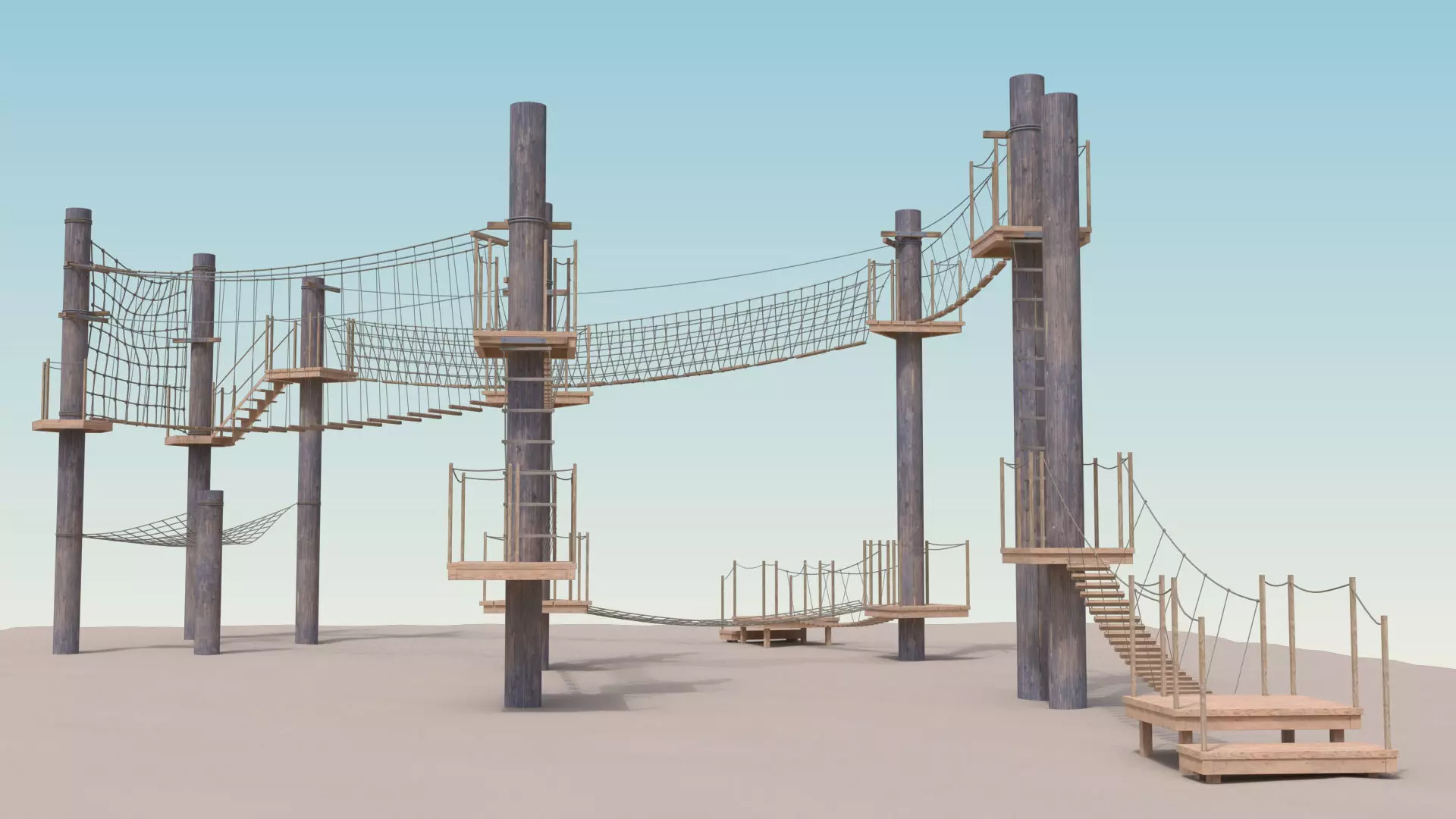 Adventure Park 3D model_0