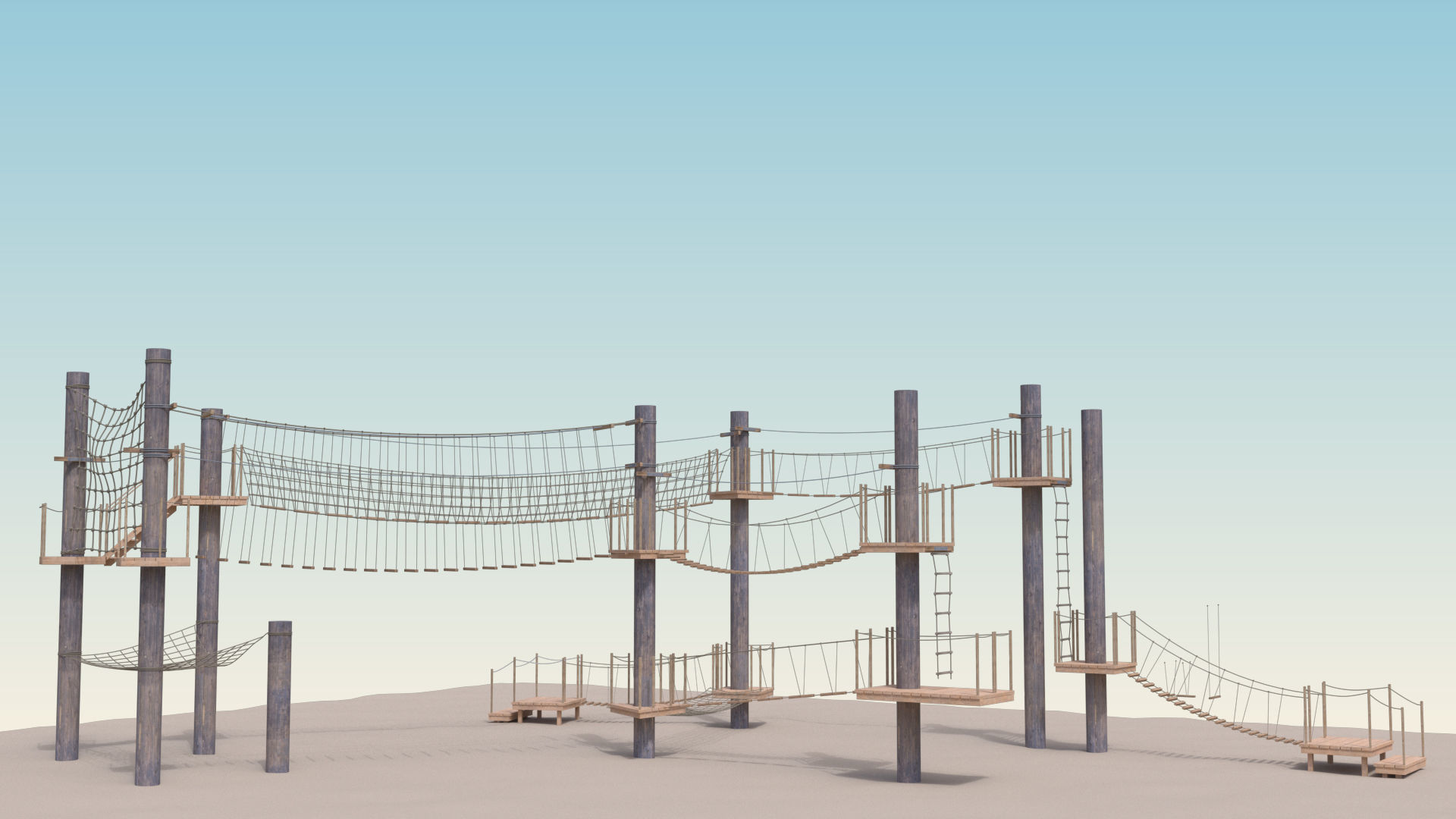 Adventure Park 3D model_6