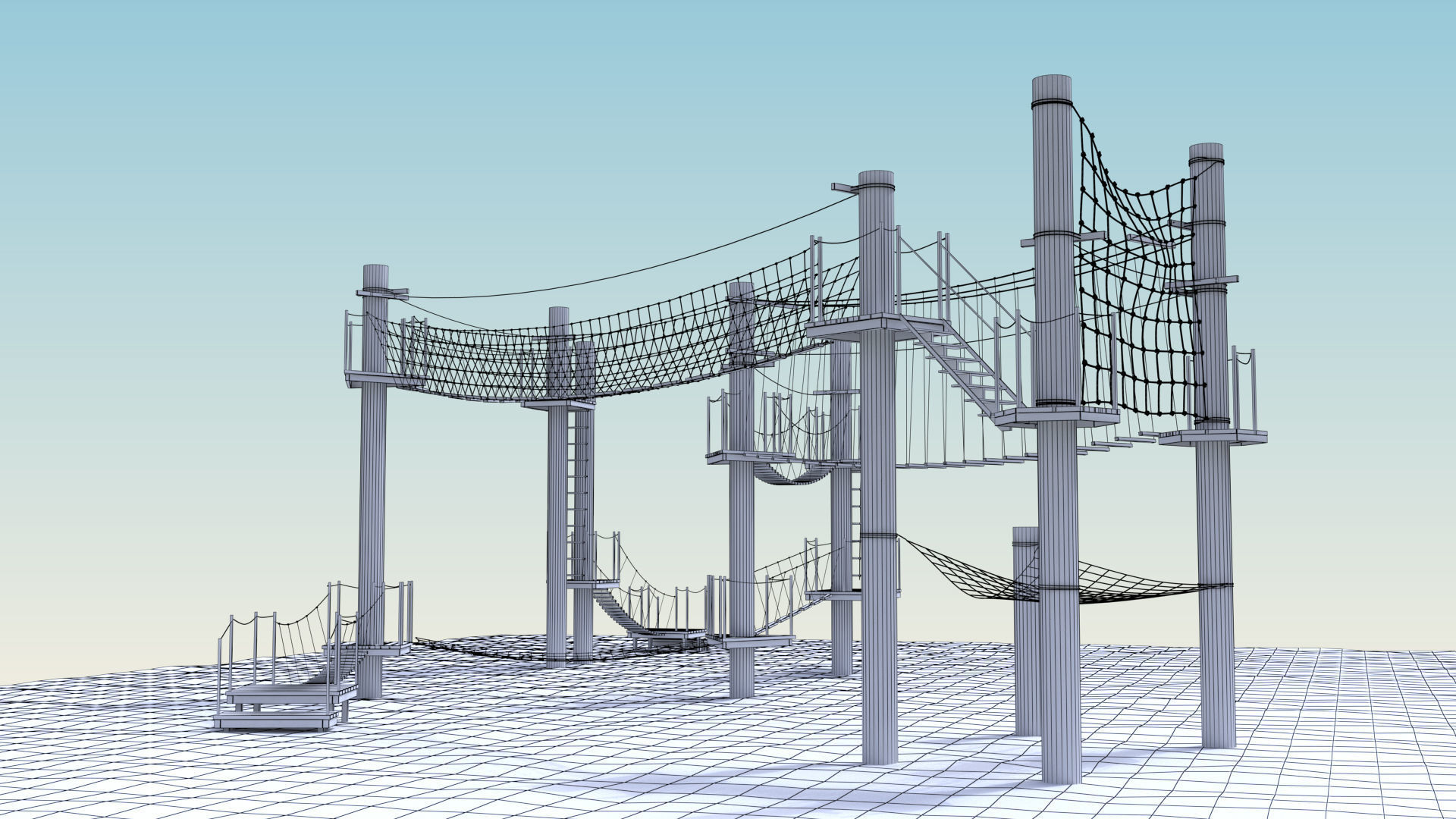 Adventure Park 3D model_5