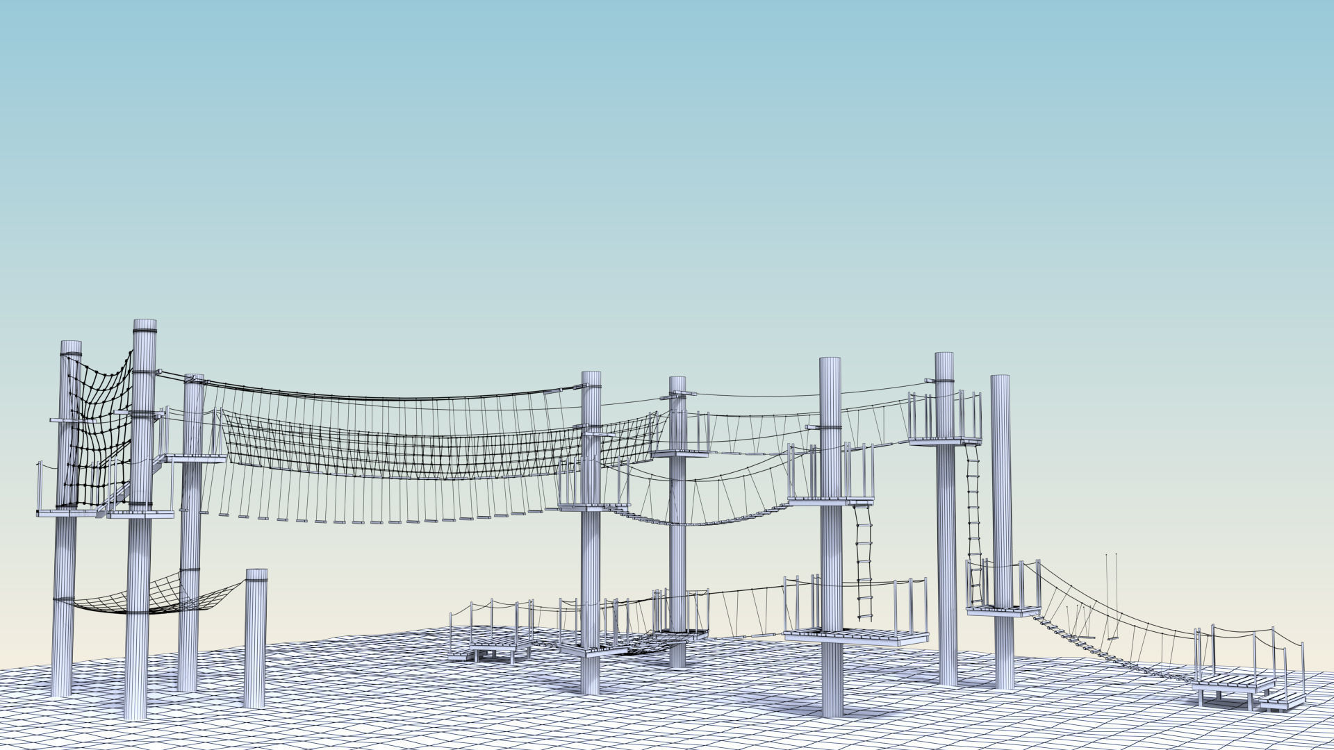 Adventure Park 3D model_7