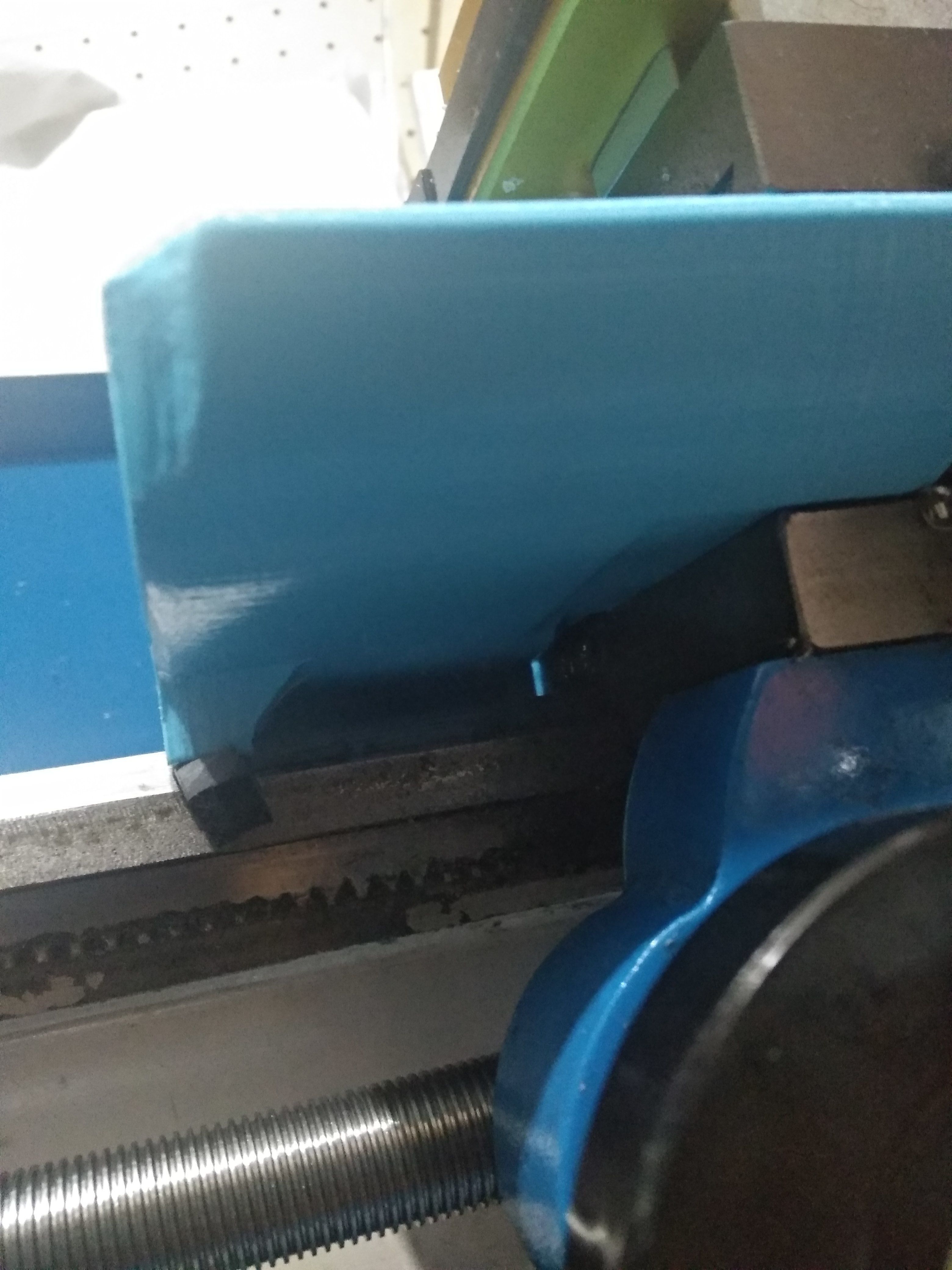 Mini lathe chip tray 3D print model_6