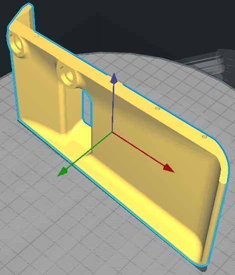 Mini lathe chip tray 3D print model_4