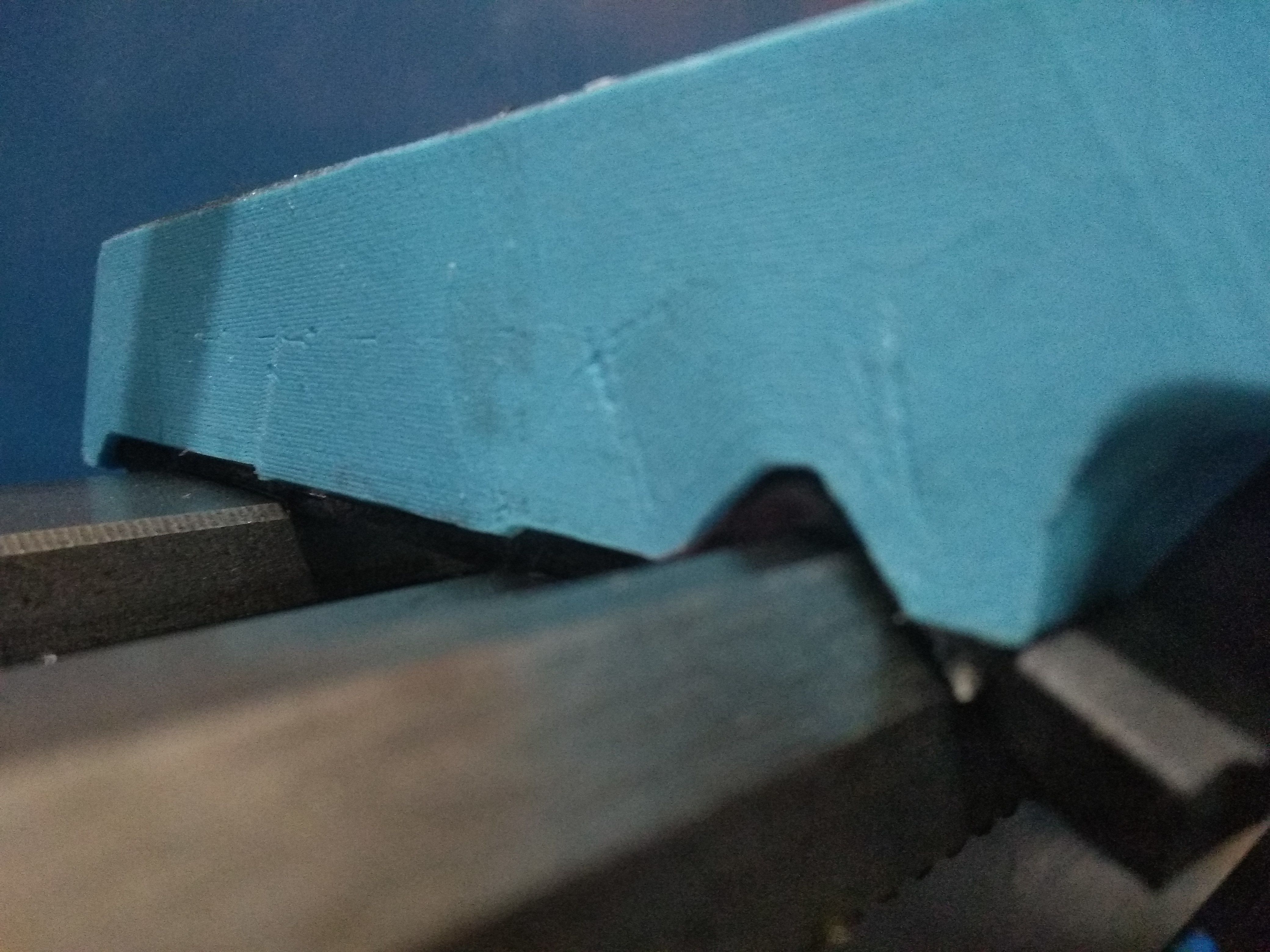 Mini lathe chip tray 3D print model_2