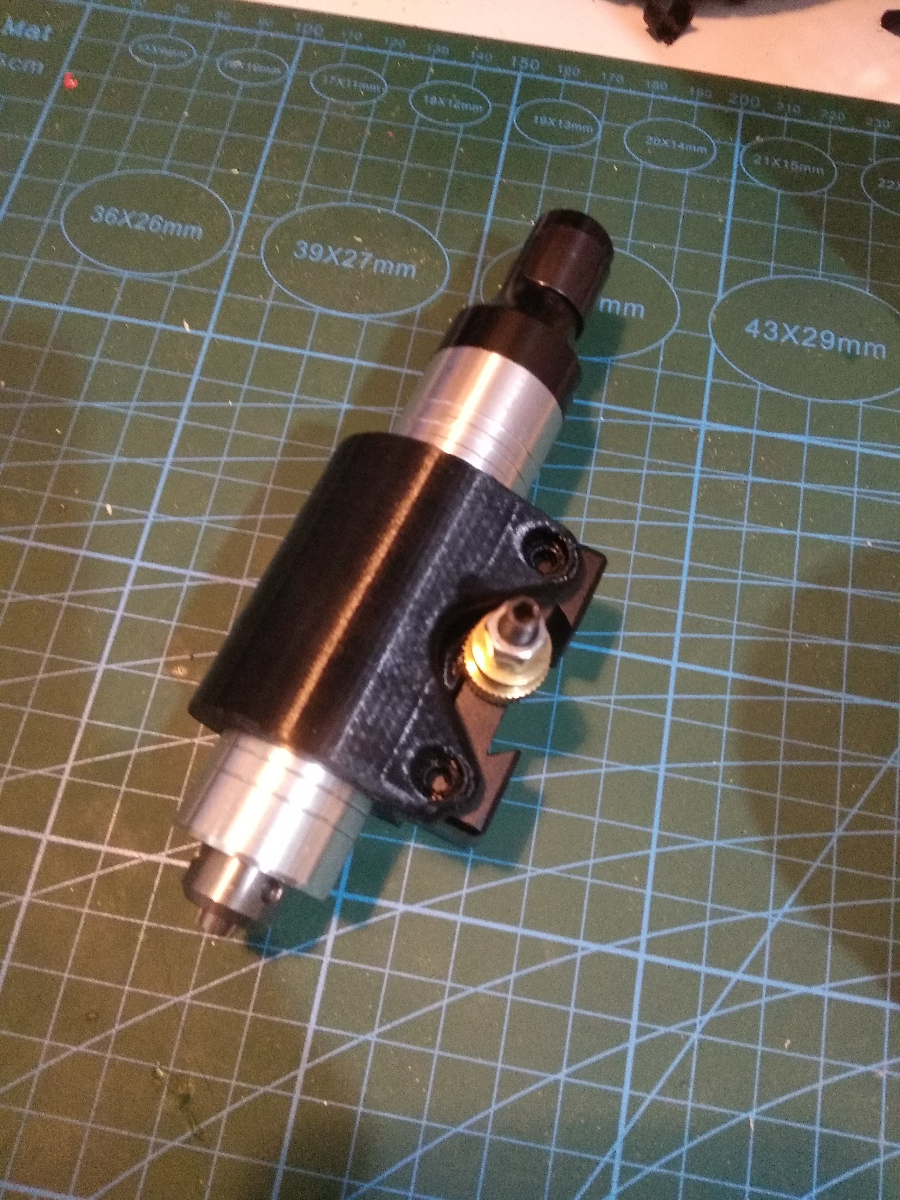 Flexible lathe mini lathe 3D print model_2