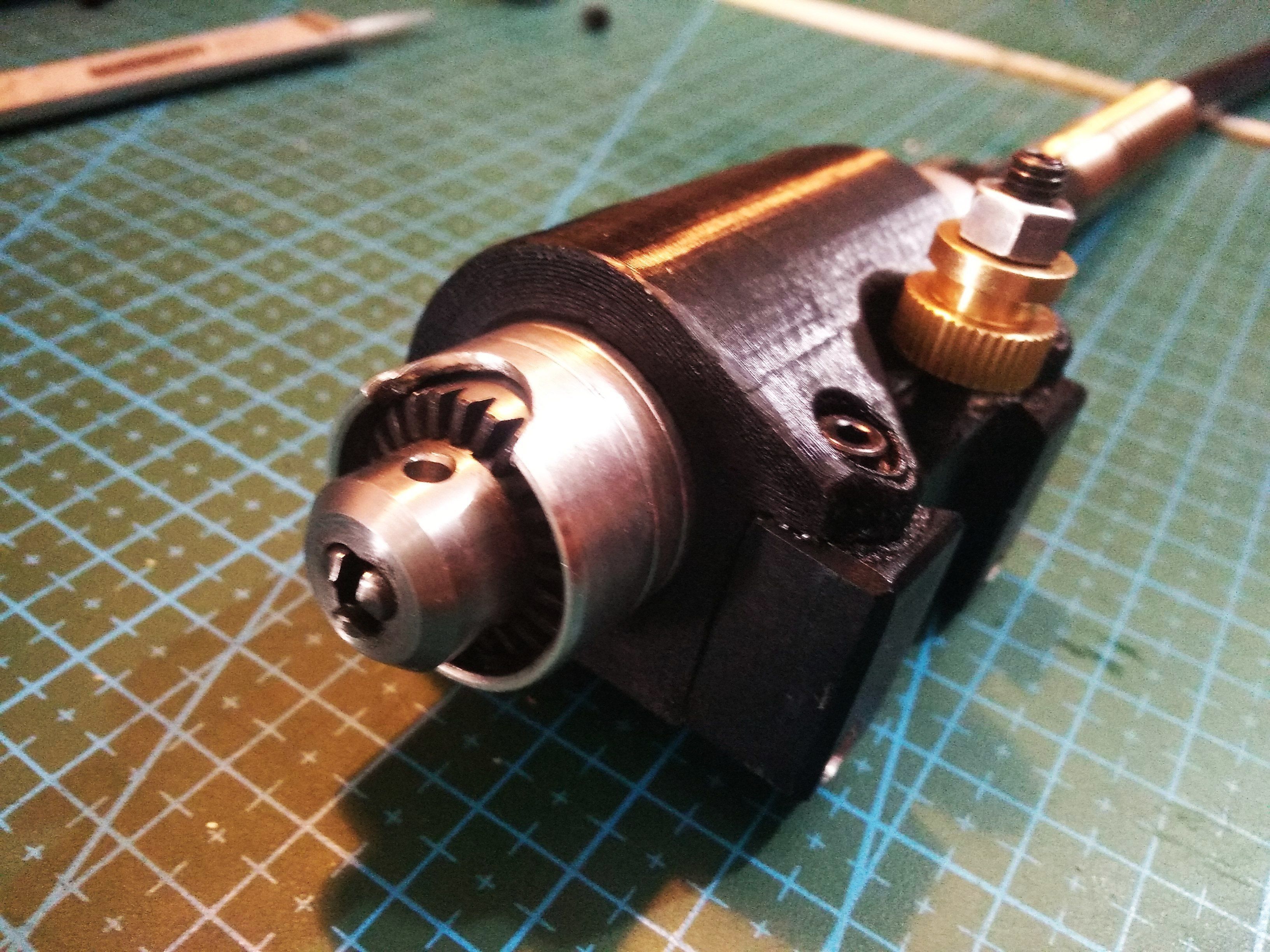 Flexible lathe mini lathe 3D print model_7