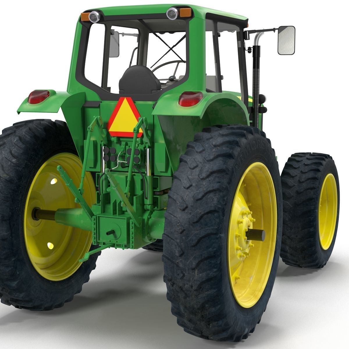 Tractor John Deere 7330 3D model_4