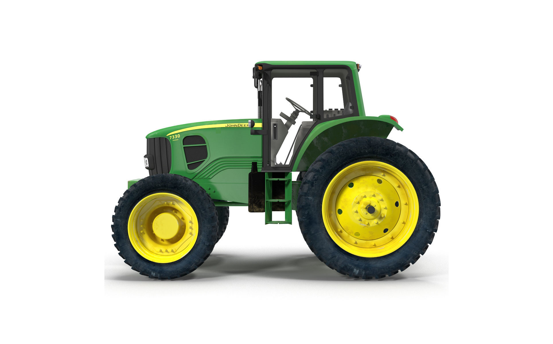 Tractor John Deere 7330 3D model_1