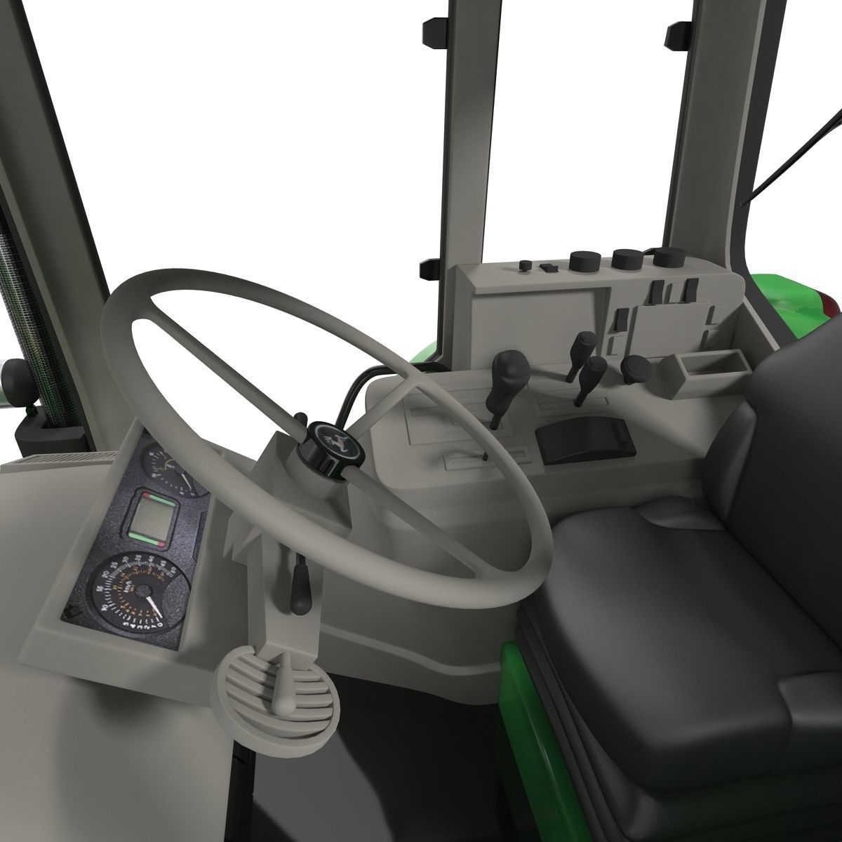 Tractor John Deere 7330 3D model_6