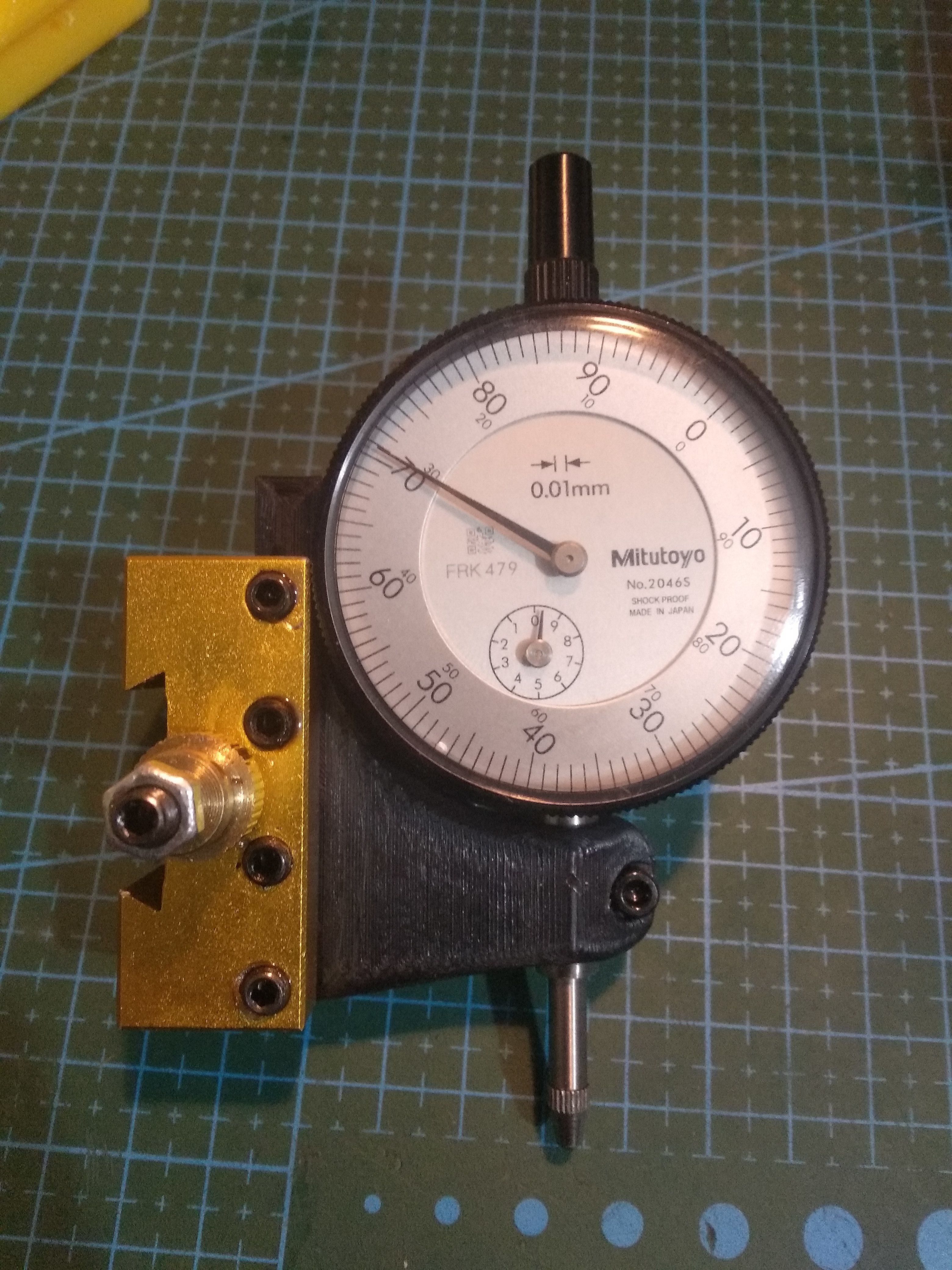 Dial indicator holder mini lathe 3D model 3D printable CGTrader