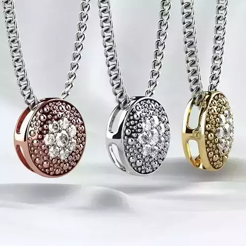 Low Weight Nice Gold Pendant