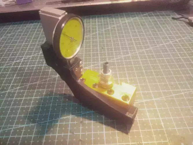 Dial indicator support lathe  3D print model