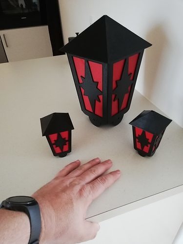 Christmas lamp 3D print model