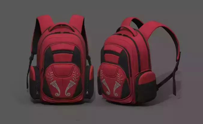 Backpack baggage bag luggage human scifi fantasy 