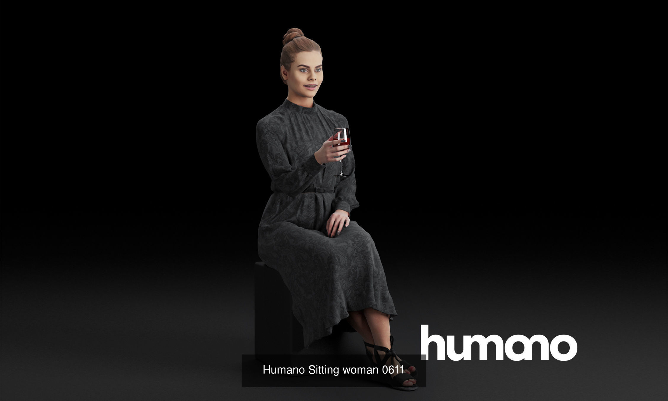 Humano 5-Pack - CAFE - RESTAURANT - BAR - 5x 3D models 06C 3D Model Collection_1
